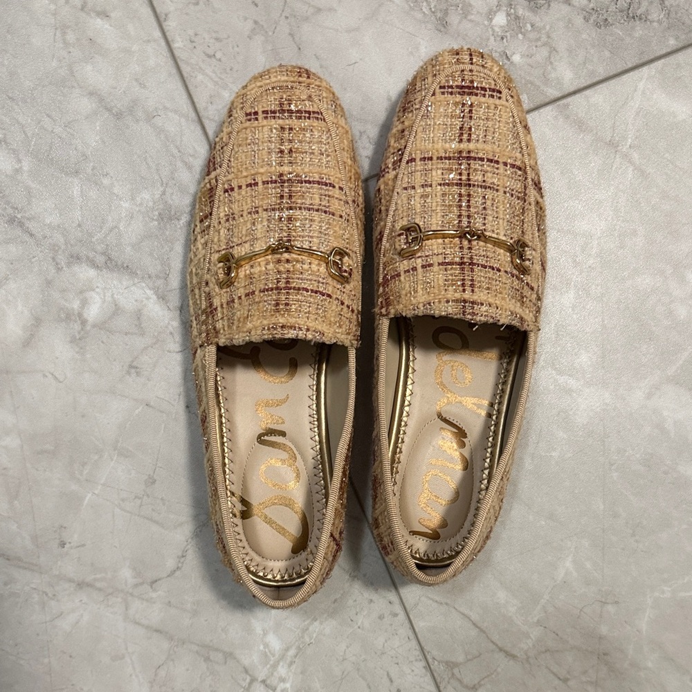 Sam Edelman Loafers with Gold Buckle